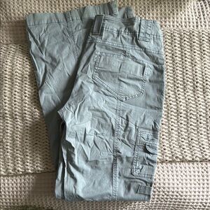 ice blue garage cargo pants